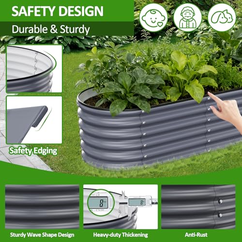 Galvanized Raised Garden Bed