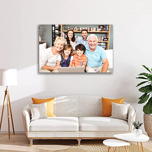 Custom Canvas Prints with Your Photos 18"x12" Wall Art
