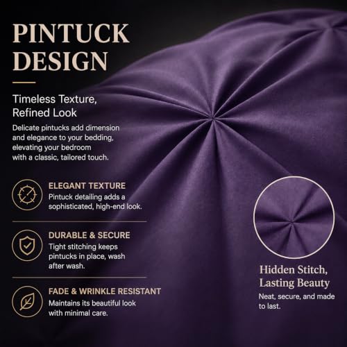 King Size Comforter Set Purple
