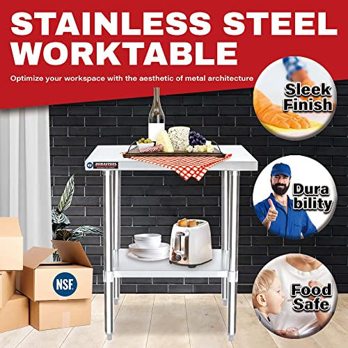 30x18 Small Stainless Steel Table