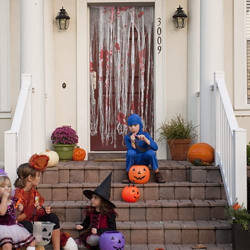 4 Pcs Halloween Door Curtain