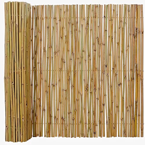 4Ft High x 8 Ft Long x 0.7In D Bamboo Fencing (32 Sq Ft)