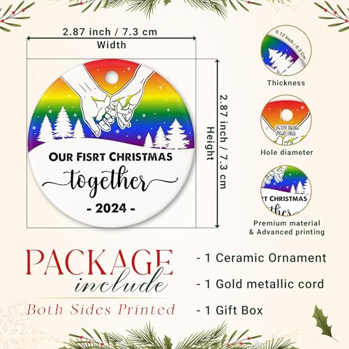 LGBT Ornaments Christmas 2024
