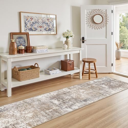 2x8 Washable Runner Rug for Hallway (24 Count)