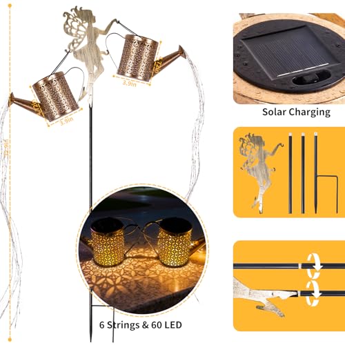 Solar Watering Can Light