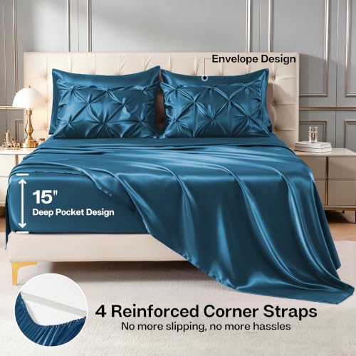 Satin California King Comforter Set