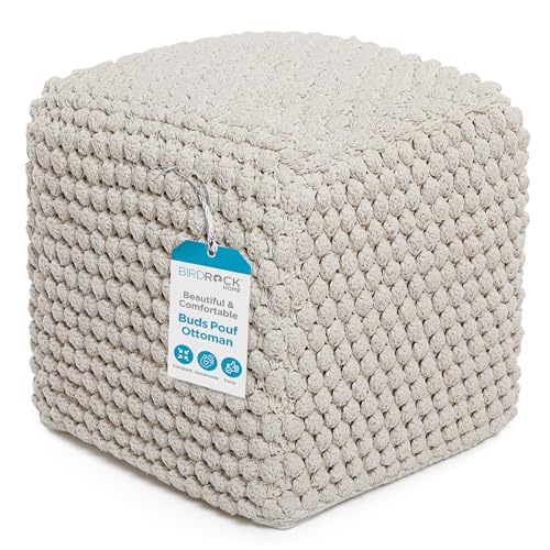 Square Pouf Ottoman Foot Rest