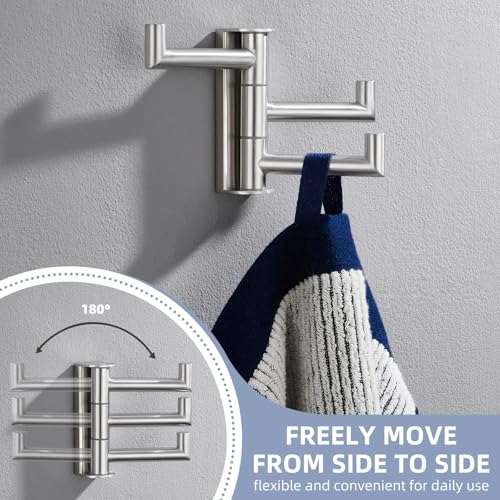 Swivel Towel Hook 3 Arms
