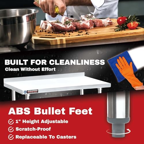 NSF Stainless Steel Table