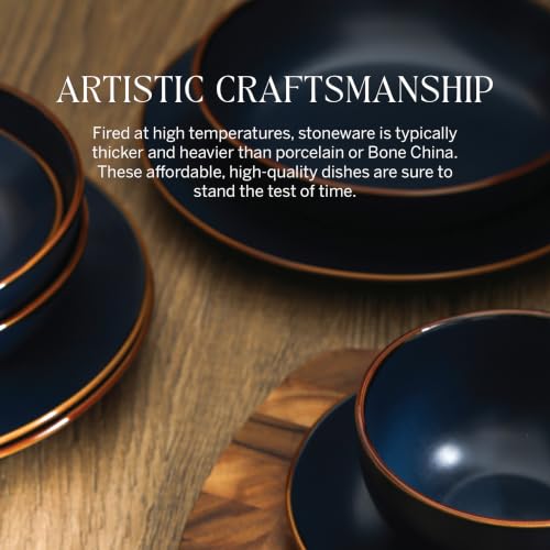 Brasa Stoneware 32 Piece Modern Dinnerware Sets