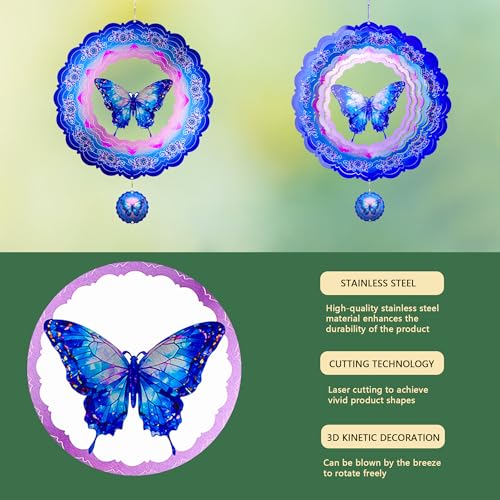 Butterfly Wind Spinners Outdoor