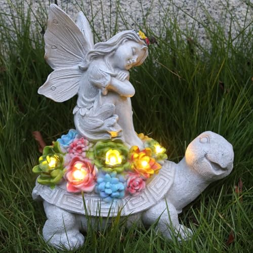 Solar Turtles For Outdoors Solar Turtle Garden Decor Solar Turtle Lights