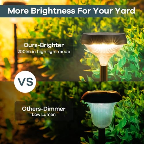 Solar Lights Outdoor 8 Pack (8 Count)