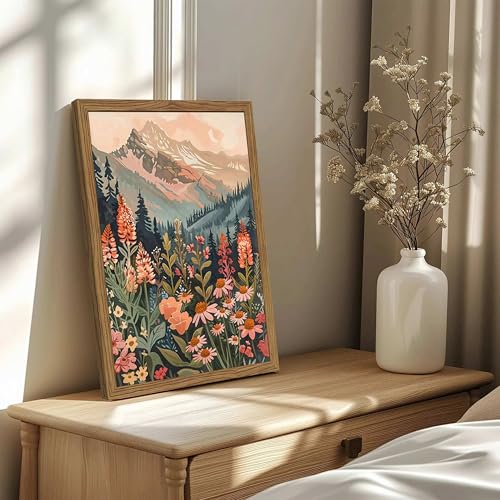 Boho Colorful Landscape Wall Art Set of 3 (3 Count)