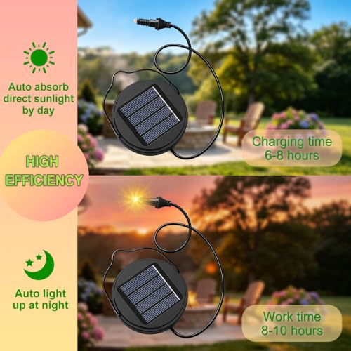 AA 600Mah Solar Light Replacement Top Parts for Solar Outdoor Lantern