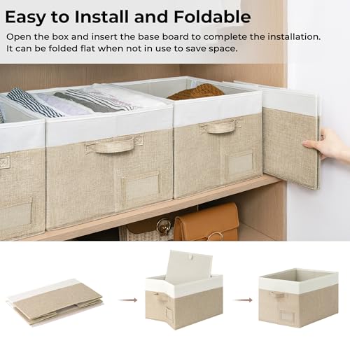 Closet Shelf Baskets (3 Count)