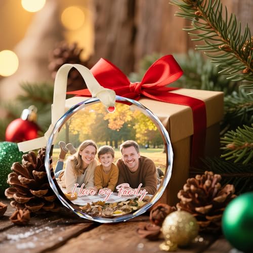 Personalized Christmas Ornaments with Photo