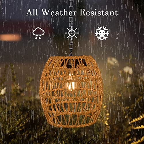 Solar Outdoor Chandelier