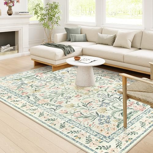 Boho Washable Rug 8x10