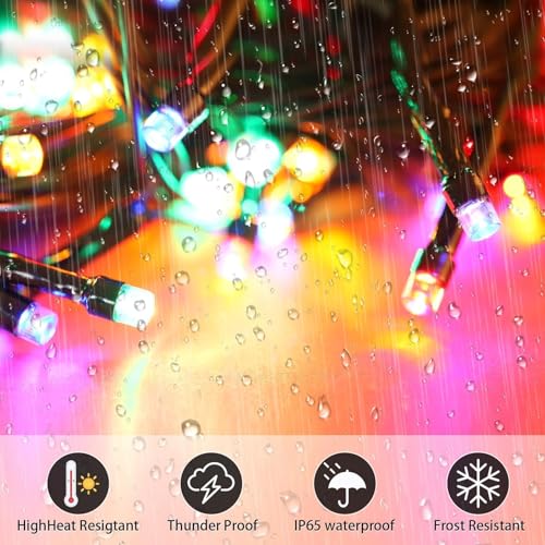 Solar String Lights Outdoor (4 Count)