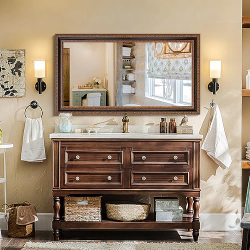 Narrow Vintage Wall Mirror