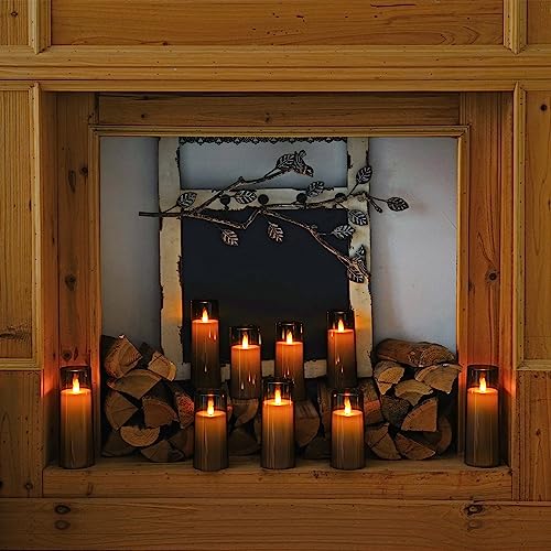 Decorative Flameless Candles (9 Count)