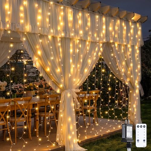 900 LED Curtain Lights (29.5 Foot)