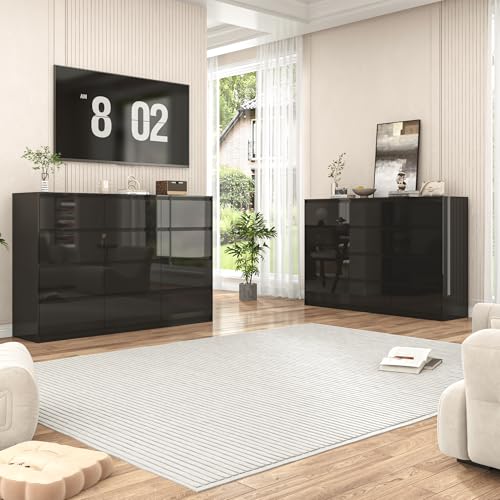 Black Malm Dresser for Bedroom