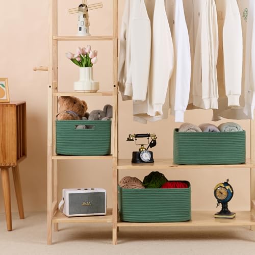 Large Storage Baskets for Shelves (3 Count)