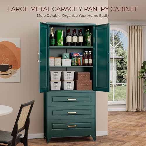 75" Tall Kitchen Pantry Cabinet