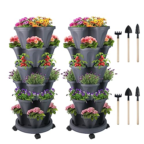 Vertical Planter Tower (2 Count)