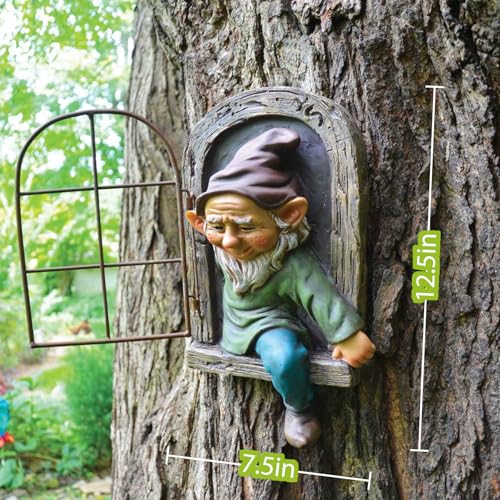Gnome Big Tree Faces Garden Decor