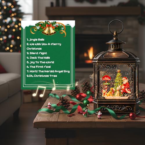 Snow Globe Lighted Christmas Decorations