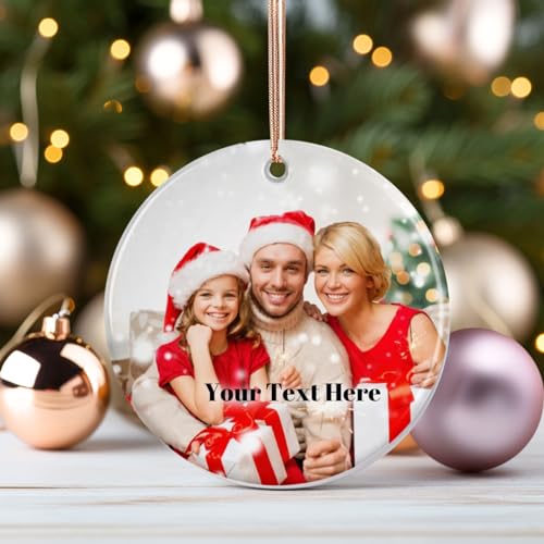 Personalized Christmas Ornaments with Photo