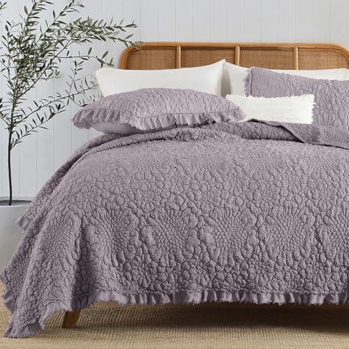 Shabby Chic Ruffled Quilt Twin Size