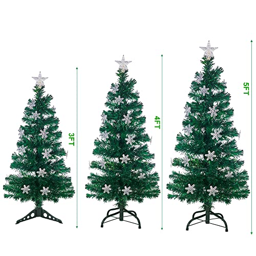 5 ft Pre Lit Artificial Christmas Tree