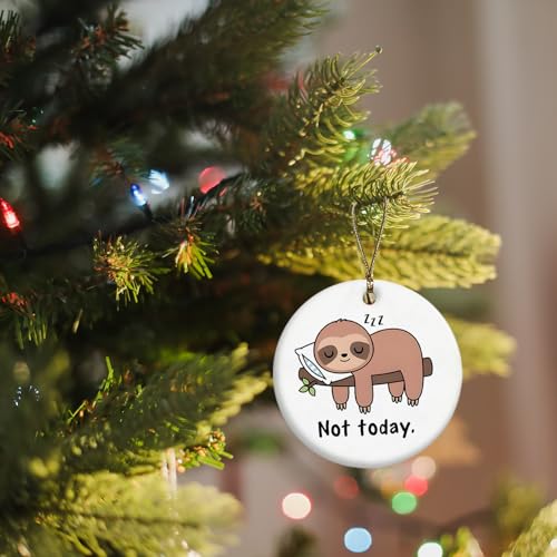 Sloth Ornaments for Christmas Tree