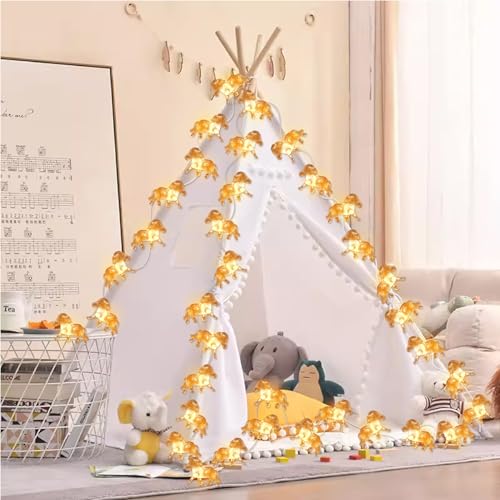 Fairy Pony String Lights Unique Decorative Light Horse Gifts for Girls Cute Lights 20LEDs 8ft Battery Operated for Birthday Horse Lover Xmas Thanksgiving Decor (8 Foot)