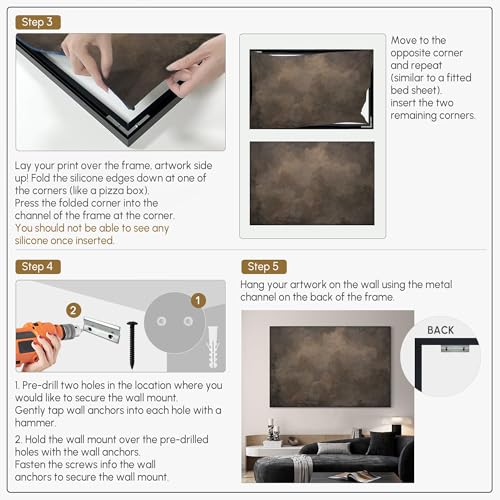 46"x72" Extra Large Framed Wall Art Neutral Cloudy Abstract Illustration
