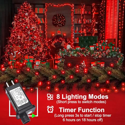 Red Christmas Lights Outdoor