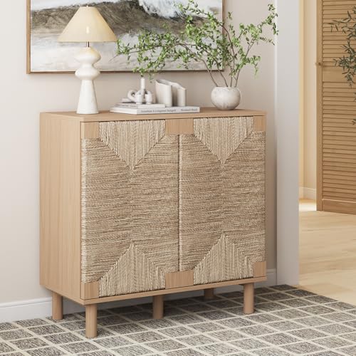 Beacon Boho Accent Cabinet with Doors