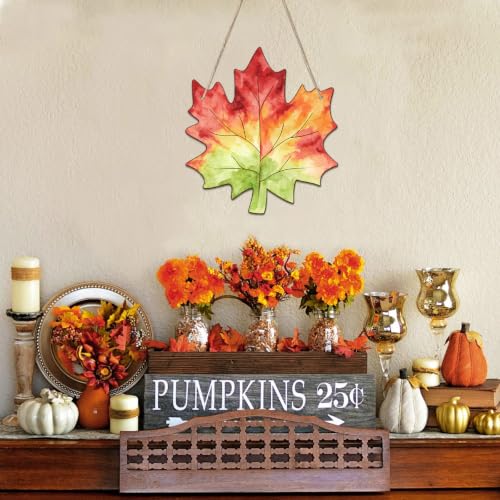 Unfinished Fall Wreaths Wood Crafts to Paint Set of 3 (3 Count)