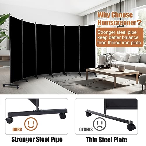 Room Divider 6FT Tall Folding Privacy Screens