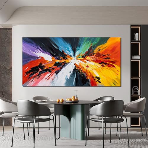 Abstract Wall Art Decor Modern Colorful Wall Art Prints For Bedroom 24"x48"