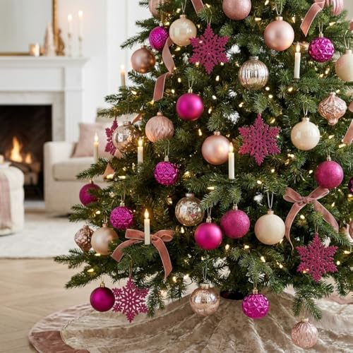 Christmas Tree Decorations Ornament Set (50 Count)