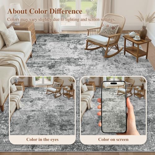 5x7 Area Rug for Living Room (12 Count)