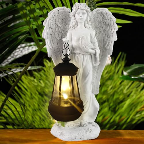 Solar Angel Garden Statue