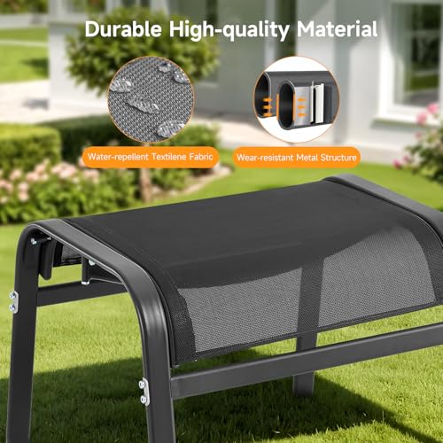 Outdoor Ottoman Set of 2 (2 Count)