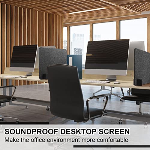 4 Pcs Acoustic Desk Divider