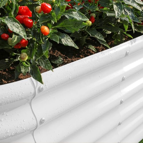 18“ Tall 4×2ft Galvanized Raised Garden Bed Kit